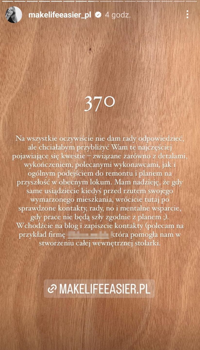 Katarzyna Tusk chwali się efektami remontu