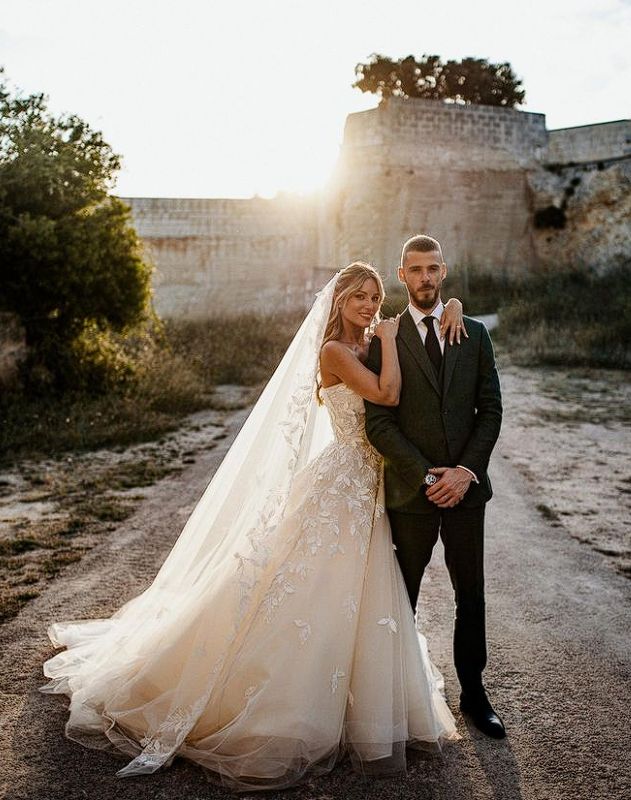 David de Gea i Edurne Garcia