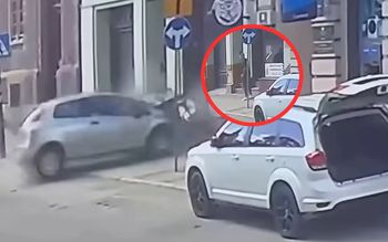 Cudem uniknął śmierci. Nagranie po tragedii w Ząbkowicach