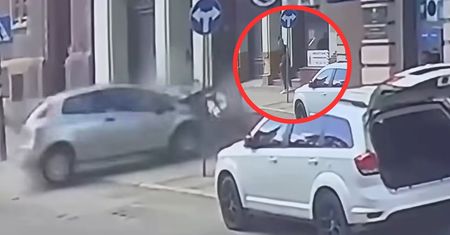 Cudem uniknął śmierci. Nagranie po tragedii w Ząbkowicach