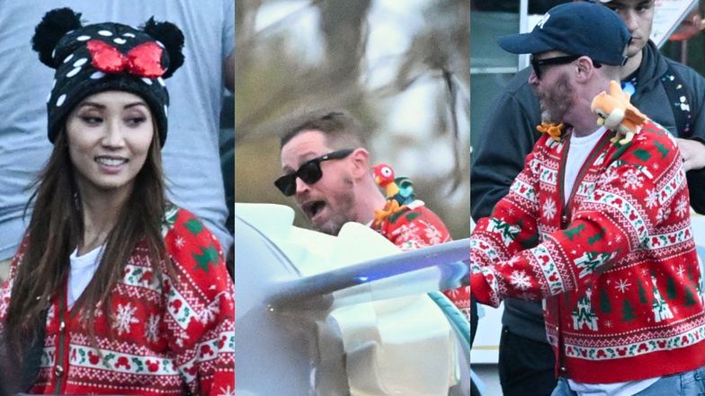 Macaulay Culkin z ukochaną i dziećmi