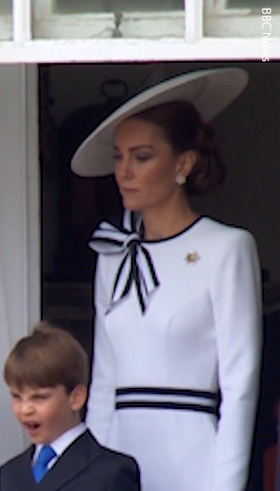 Prince Louis during the Trooping the Colour military parade