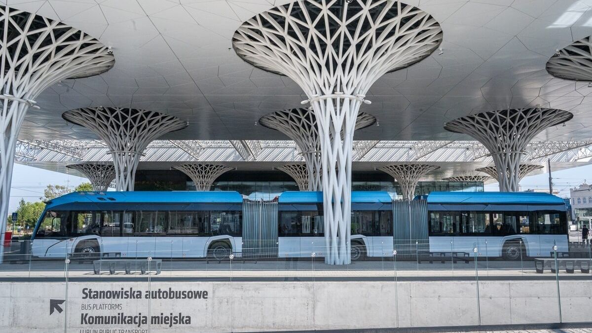 Autobus Solaris Urbino 24 Electric Metrostyle na testach w Lublinie