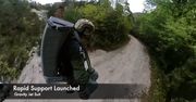 Brytyjski jetpack znowu w akcji. Tym razem w roli latającego sanitariusza