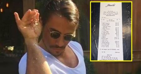 Tyle zapłacili za kolację u Salt Bae. Za te kwotę można kupić mieszkanie