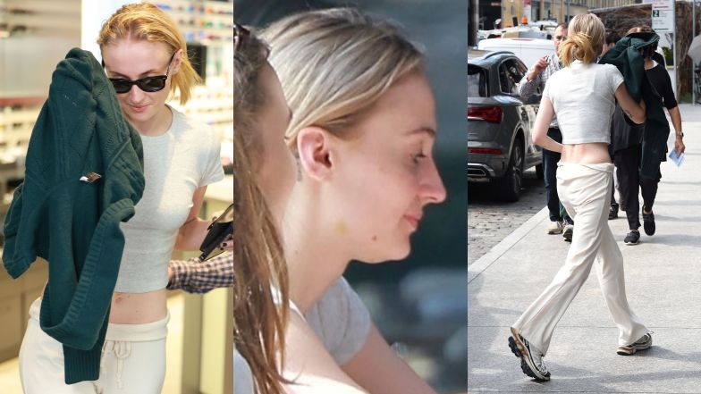 Sophie Turner "przyłapana" na lunchu w Nowym Jorku