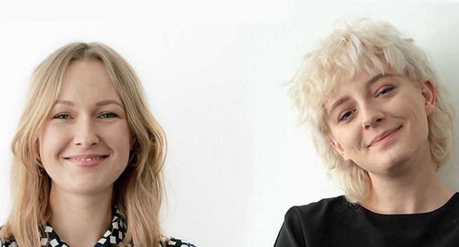 Anna Grzemska i Anna Gillner w zespole Neon Shake Advertising