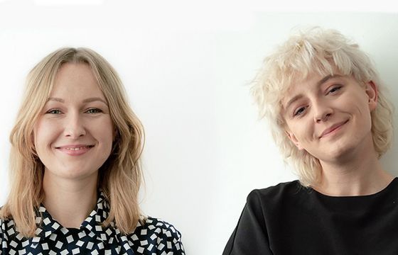 Anna Grzemska i Anna Gillner w zespole Neon Shake Advertising