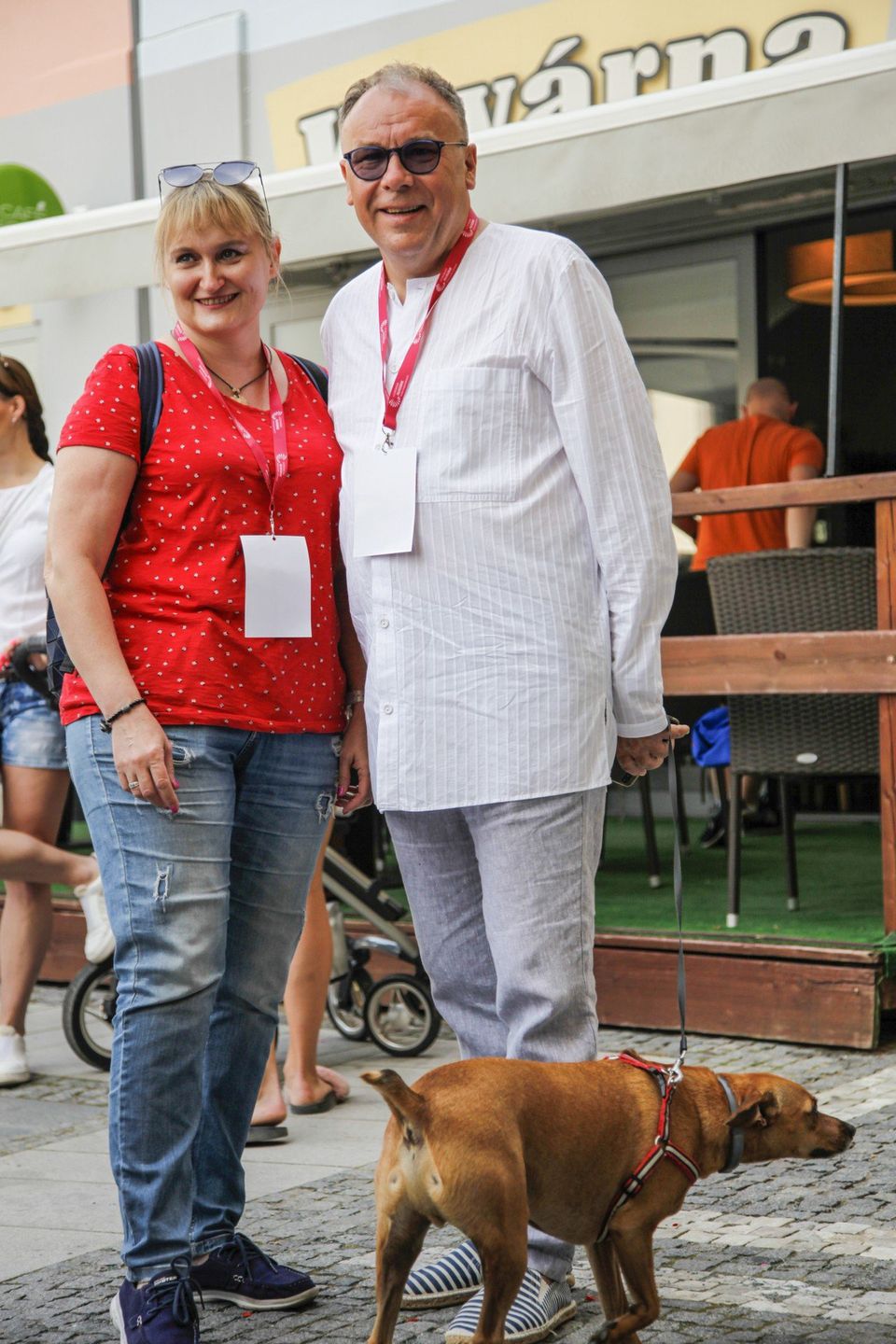 Bogdan Kalus z żoną na Festiwalu Kultury i Piosenki Polsko-Czeskiej