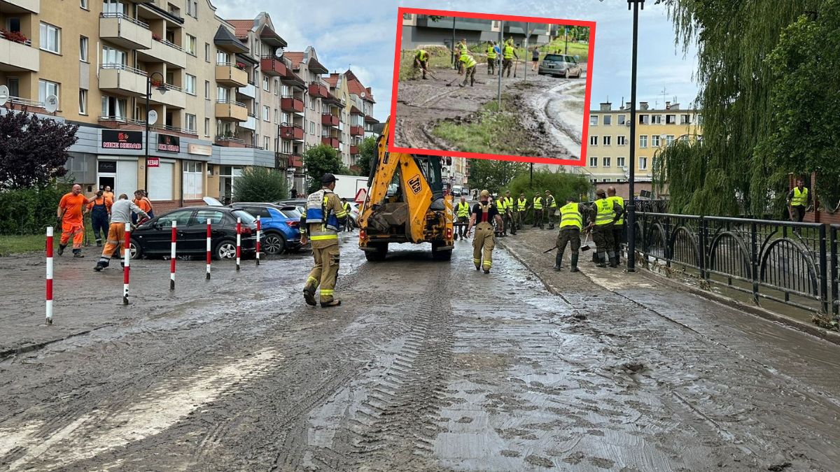 Elbląg został dotknięty powodzią 
