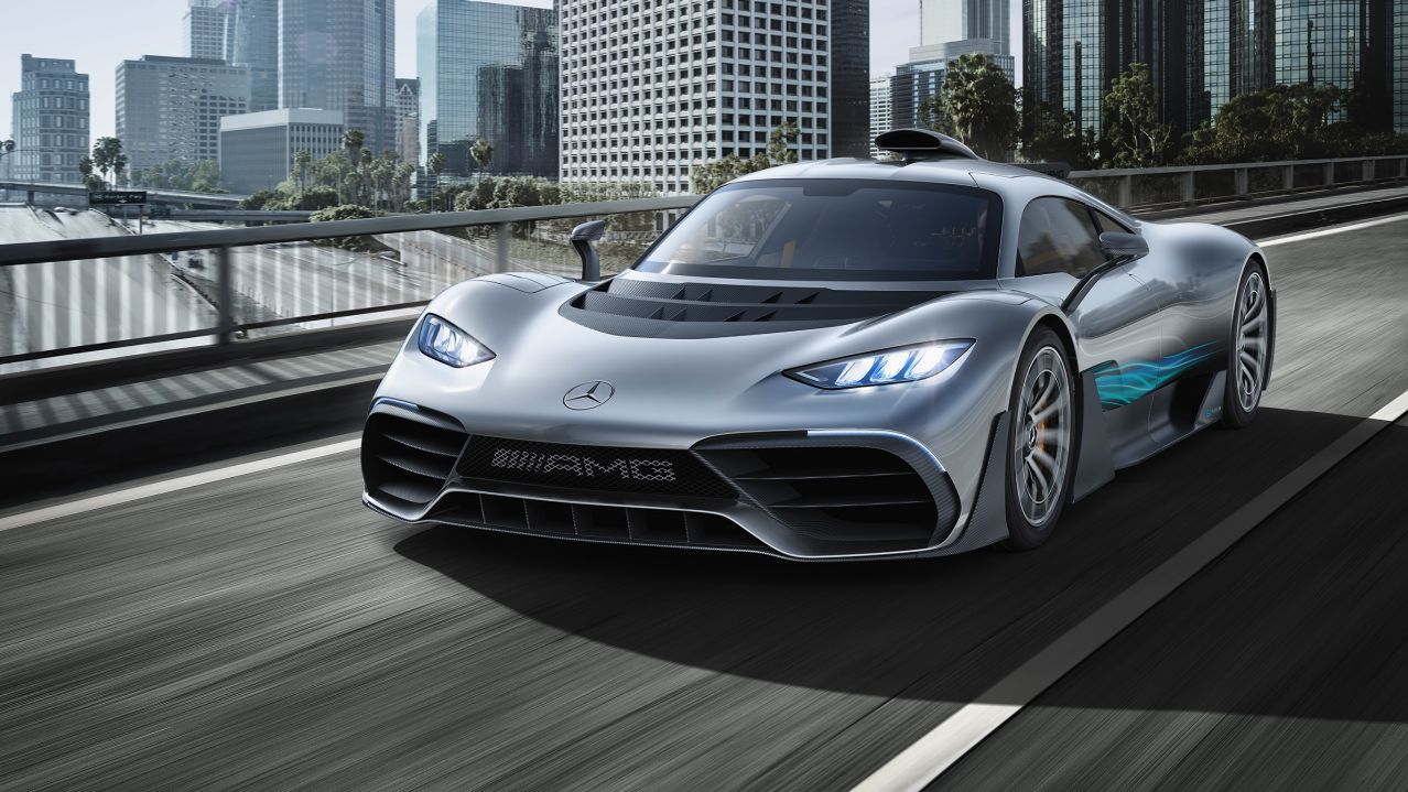 Mercedes-AMG Project One zapowiedziany. Ma 1,6-litrowy silnik z F1