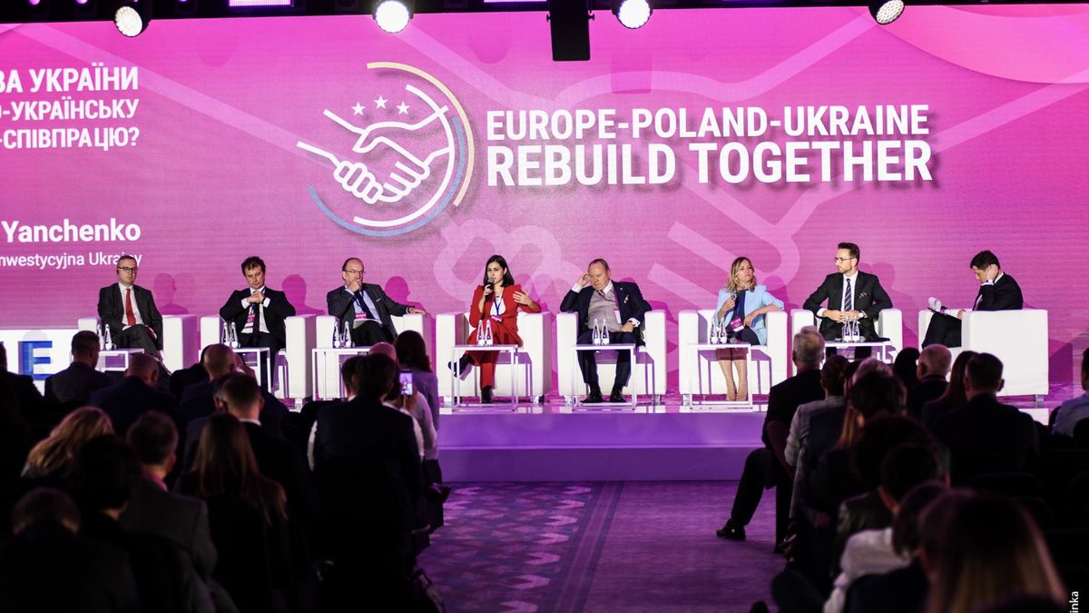 Konferencja "Europe – Poland – Ukraine. Rebuild Together"