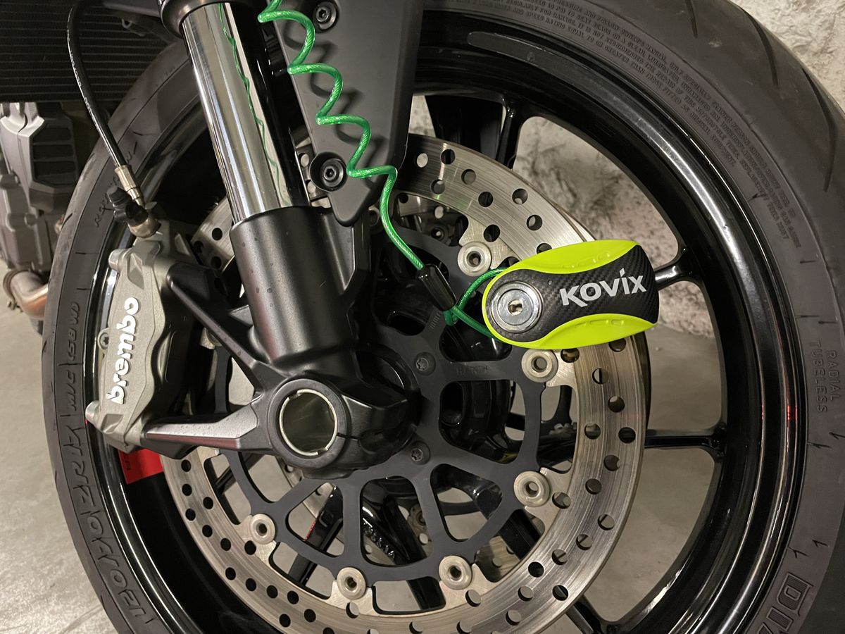 Disc lock to jedno z najpopularniejszych zabezpieczeń motocyklowych