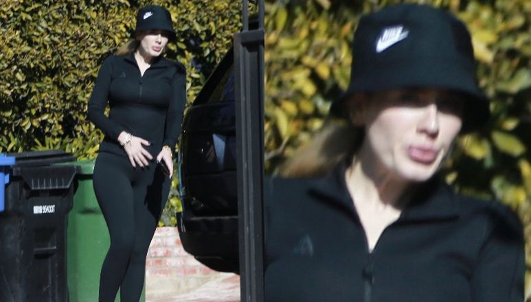 Zakamuflowana Adele przemyka ulicami Los Angeles (FOTO)