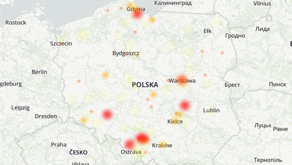 fot. Downdetector