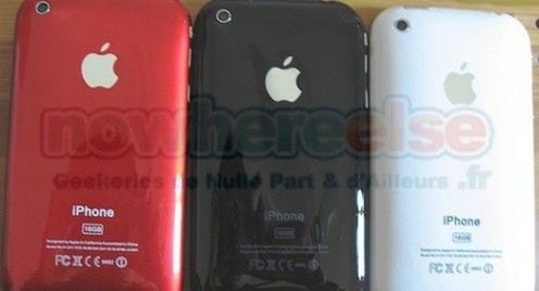 Czerwony iPhone 3G? 2