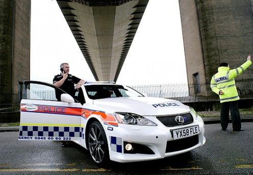 Lexus ISF UKPolice