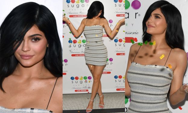 Kylie Jenner chwali się nogami w Las Vegas