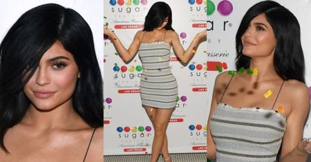 Kylie Jenner chwali się nogami w Las Vegas