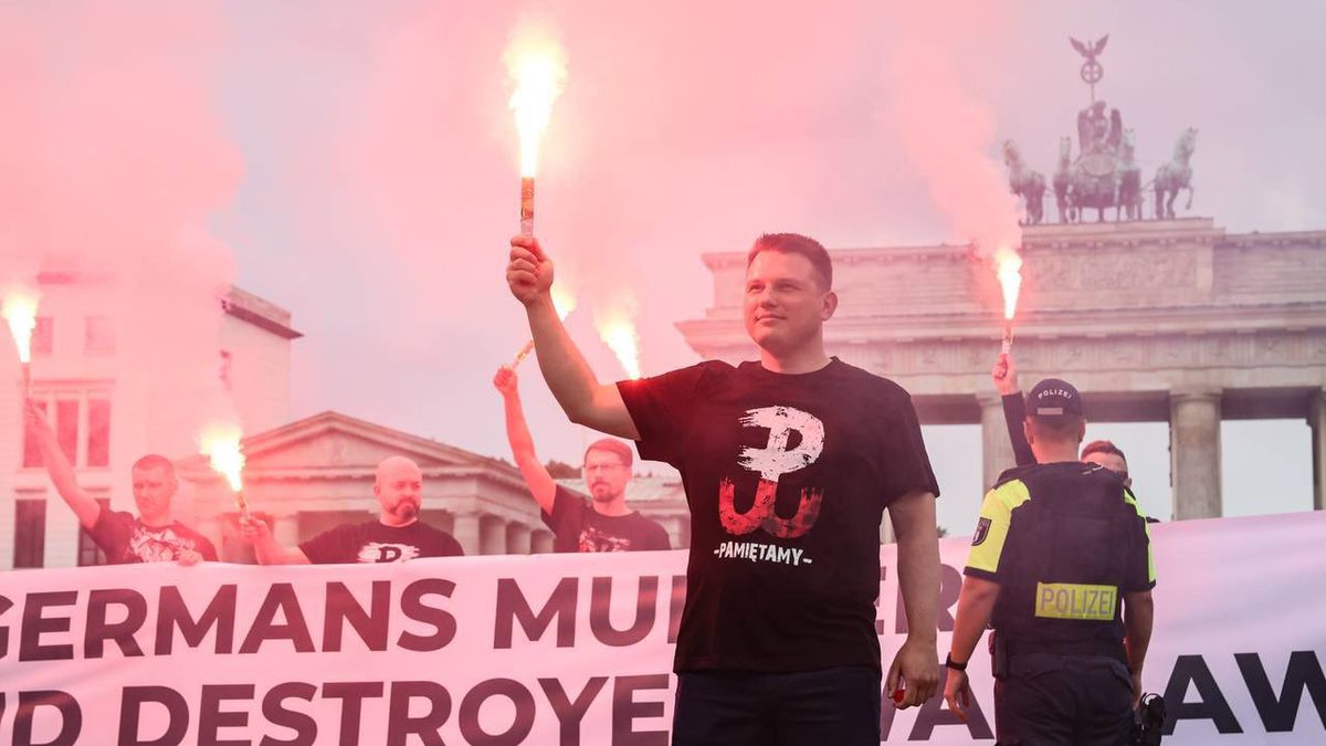 Sławomir Mentzen w Berlinie