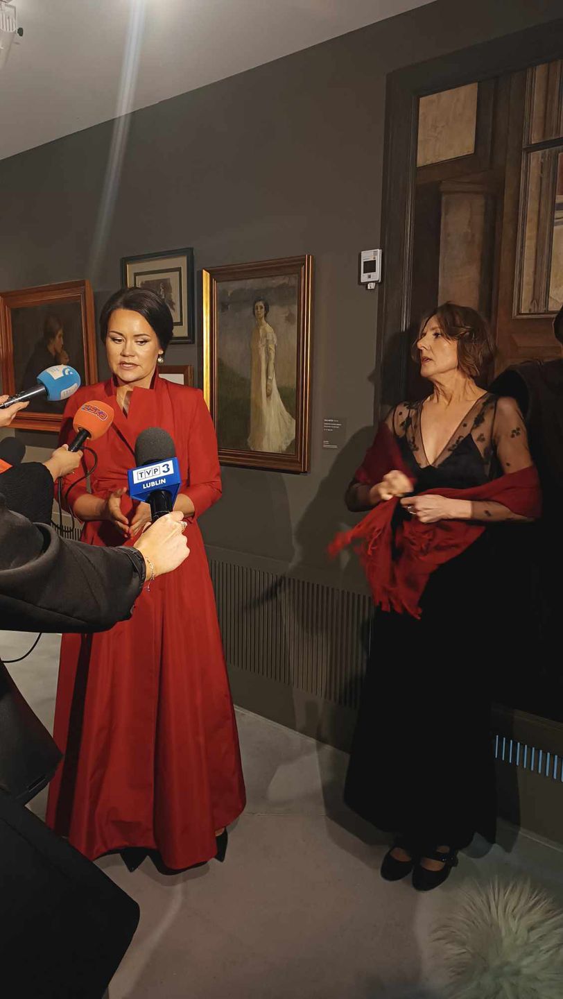Dyrektorka Muzeum Narodowego w Lublinie i kuratorka wystawy 