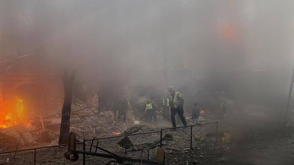 Alarm przeciwlotniczy w całej Ukrainie. Eksplozje w Kijowie i Lwowie