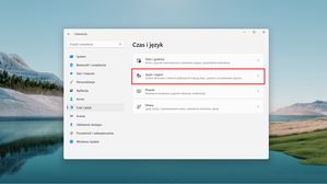 Windows 11: wybieramy Język i region