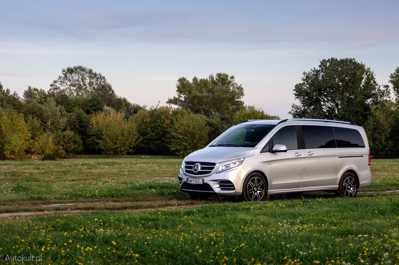 Mercedes-Benz Klasy V250d AMG Line - test vana biznesowego