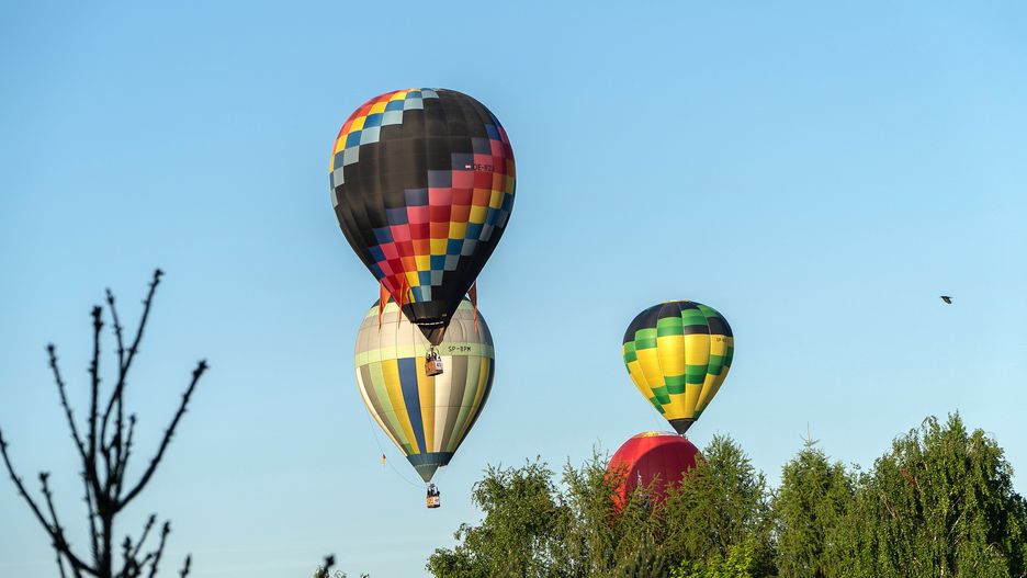Spójrz w górę. Trwają Zawody Balonowe 