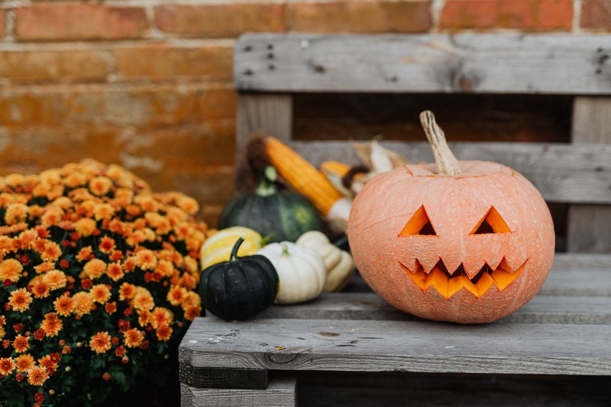 Halloween tradycyjnie obchodzone jest pod koniec października.