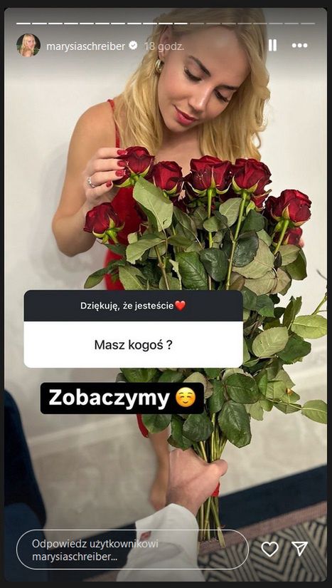 Marianna Schreiber jest zakochana?