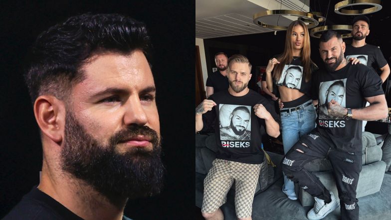 Wojtek Gola sprzedaje koszulki ze swoją twarzą