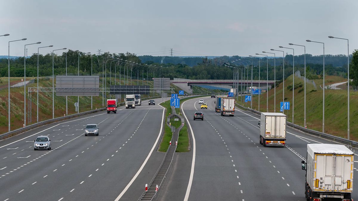 Jechał pod prąd na A1 (zdjęcie poglądowe)