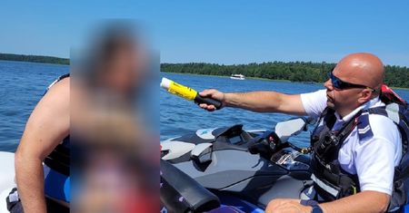 Pływał z dzieckiem na skuterze wodnym. Wydmuchał ponad promil alkoholu