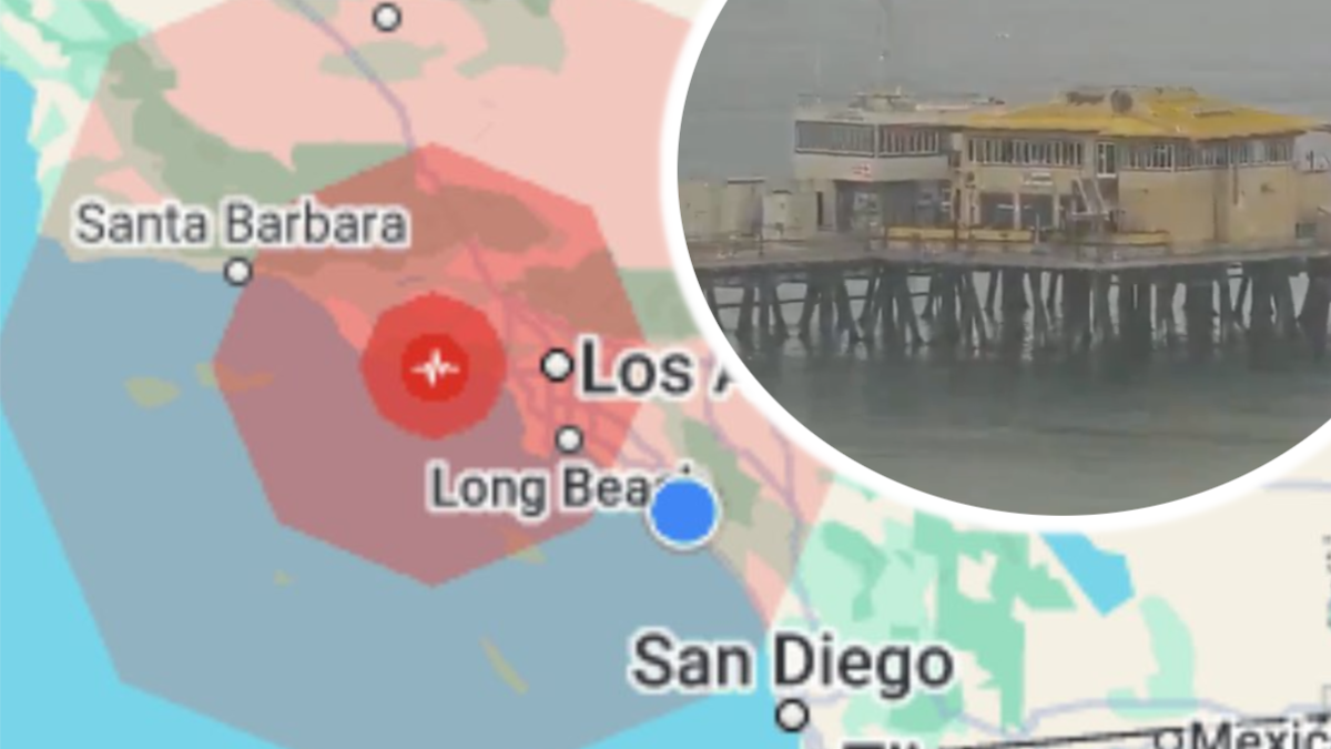 Trzęsienie ziemi w Południowej Kalifornii.