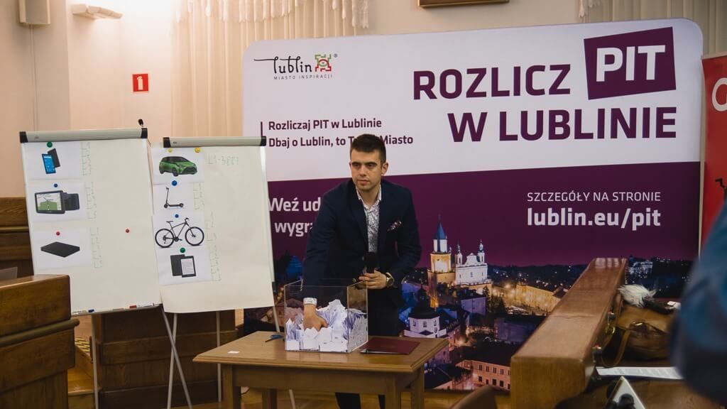 Rusza kolejna edycja loterii "Rozlicz PIT w Lublinie"