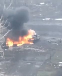 Bezpośrednie starcie dwóch czołgów. T-72 zrównany z ziemią