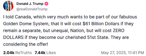 Post von Trump