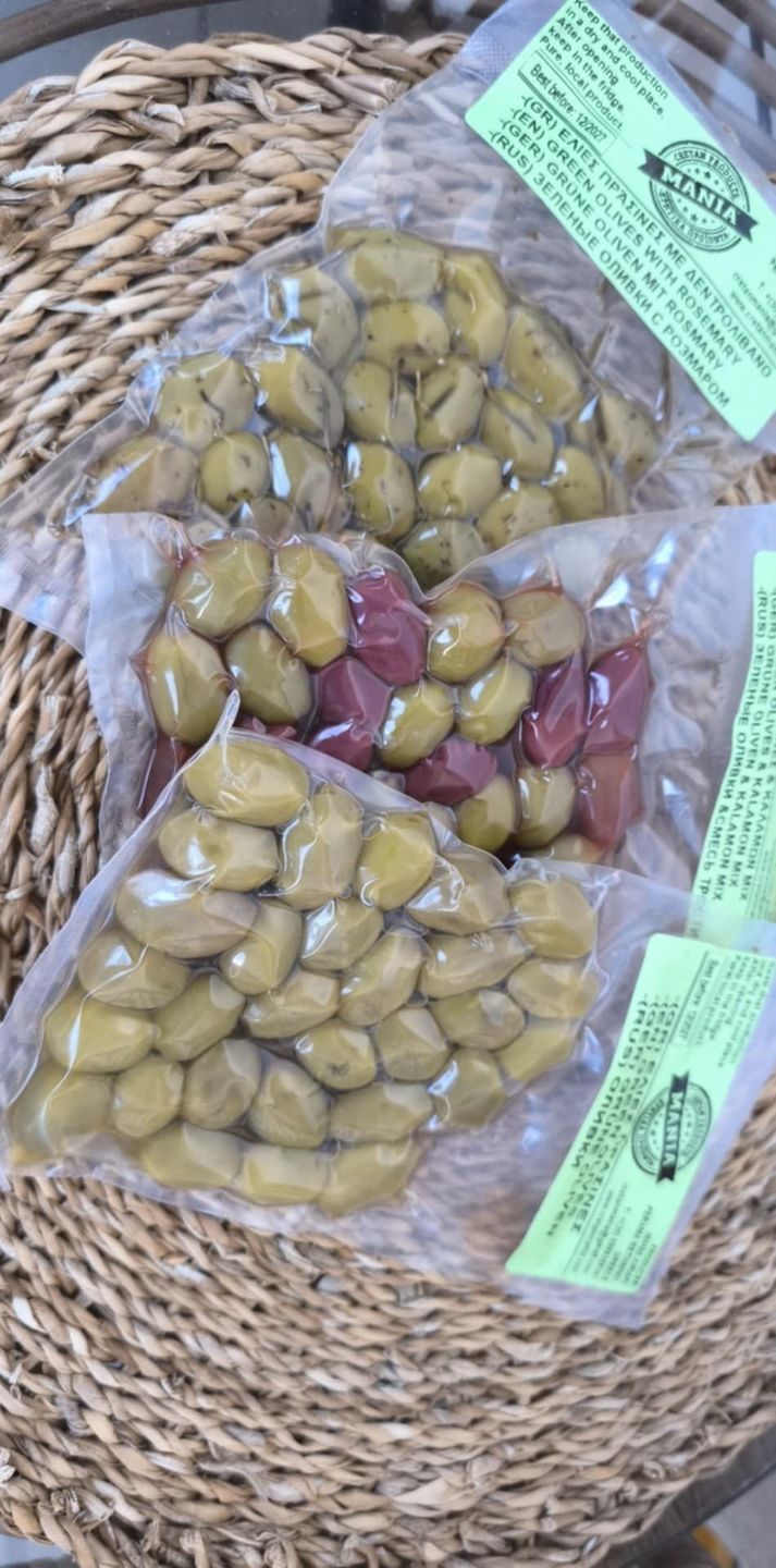 Oliwki w Grecji są sprzedawane głównie w folii