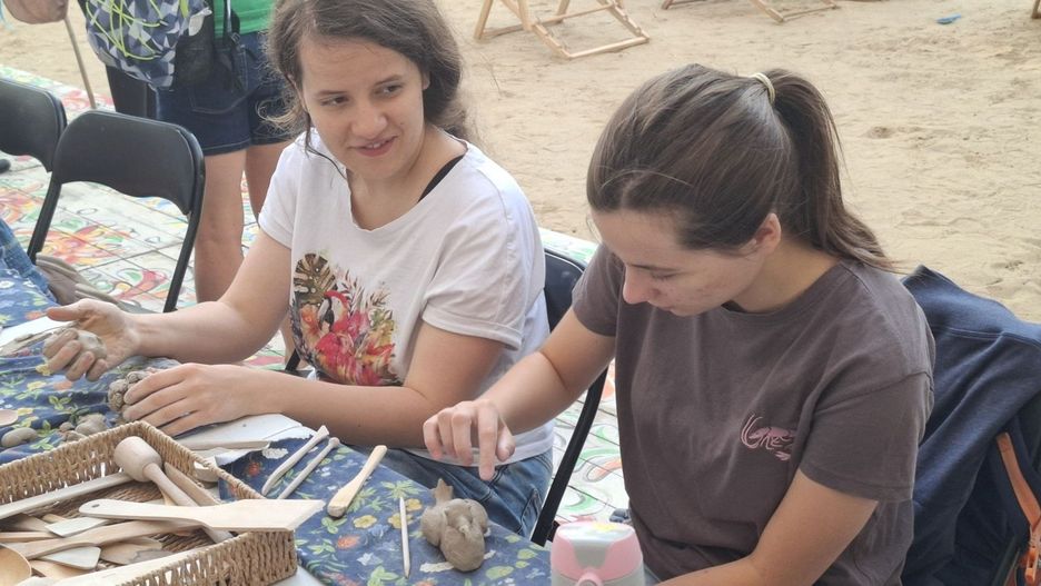 Fosa Pełna Kultury w Radomiu. Warsztaty w Amfiteatrze cieszyły się zainteresowaniem.  