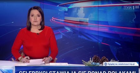 "Wiadomości" TVP: Holecka zadała złośliwe pytanie. Czekała aż do końca programu