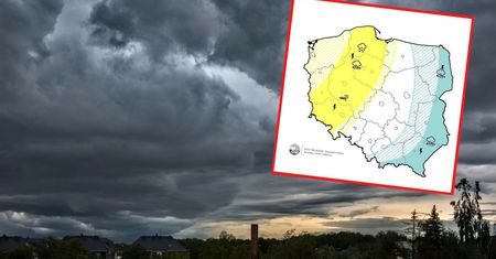 Niebezpieczna niedziela. "Punktowo silne opady deszczu"