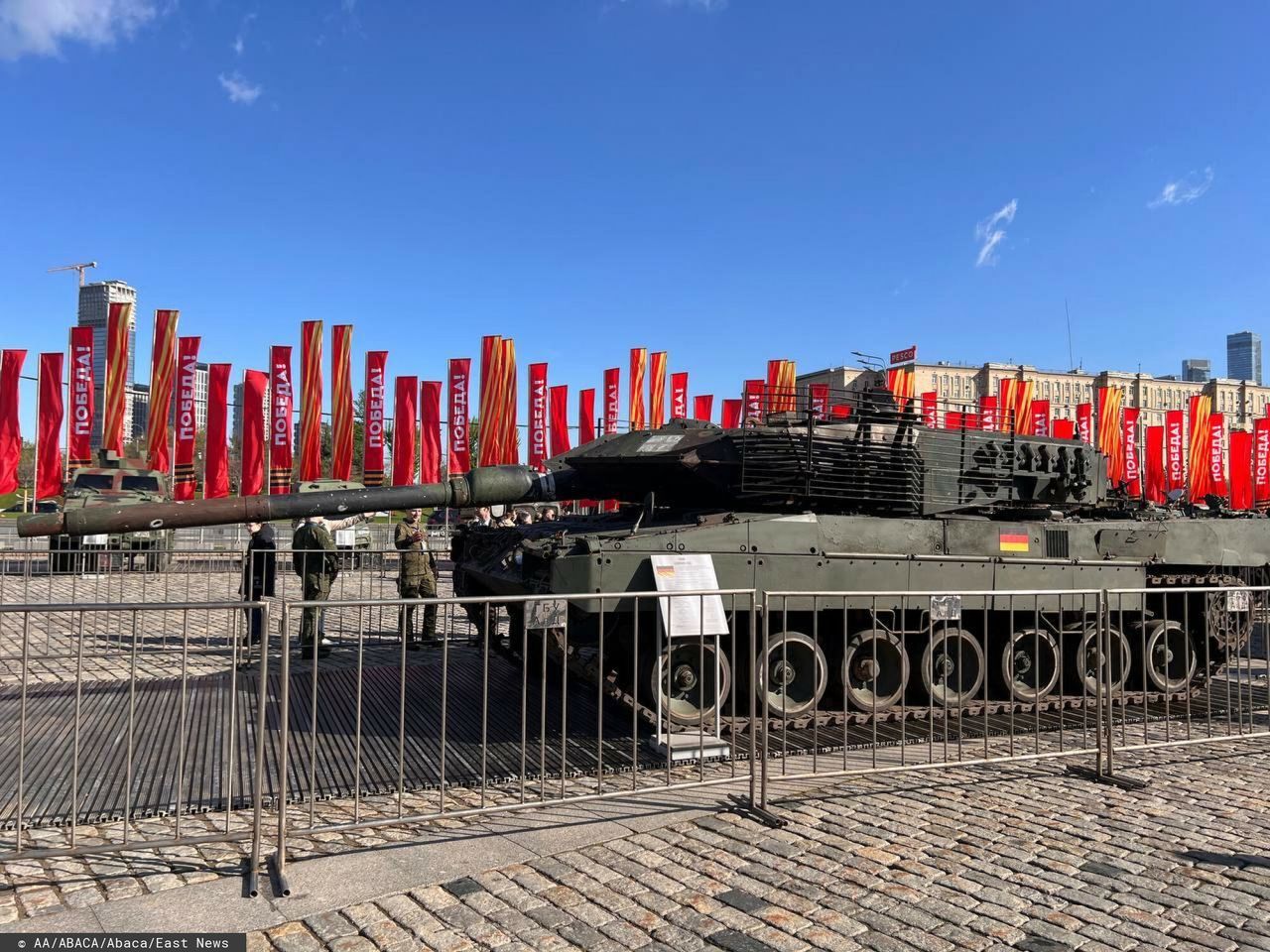 Russia flaunts captured Western military gear in propaganda exhibit