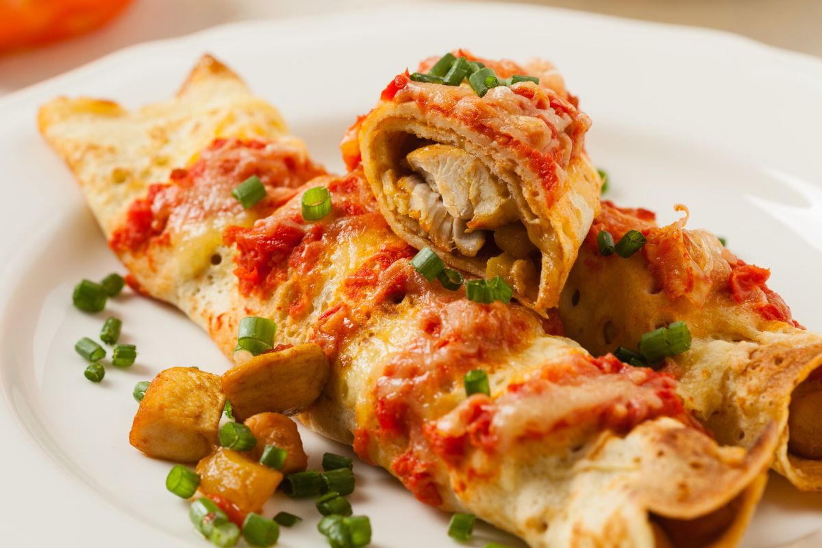 Naleśniki po meksykańsku idealnie sprawdzą się na obiad