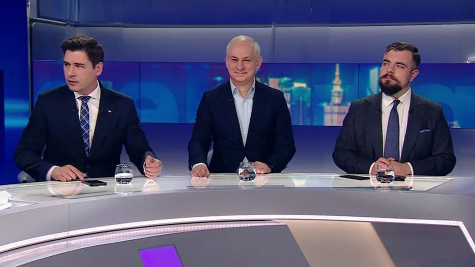  Ostro w studiu telewizyjnym. "Do TVP weszły gangusy"