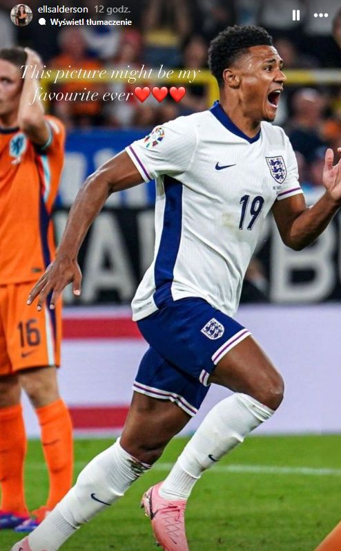 Na zdjęciu: wpis Ellie Alderson