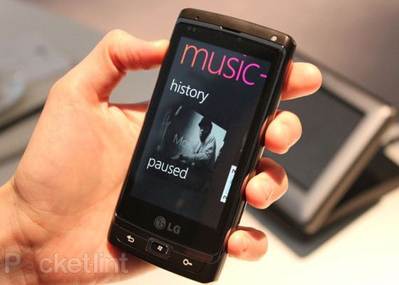 LG Panther z nowym buildem Windows Phone 7 3