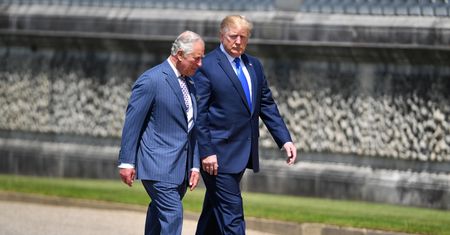Trump znów w Londynie. "Bezprecedensowe" spotkanie z królem