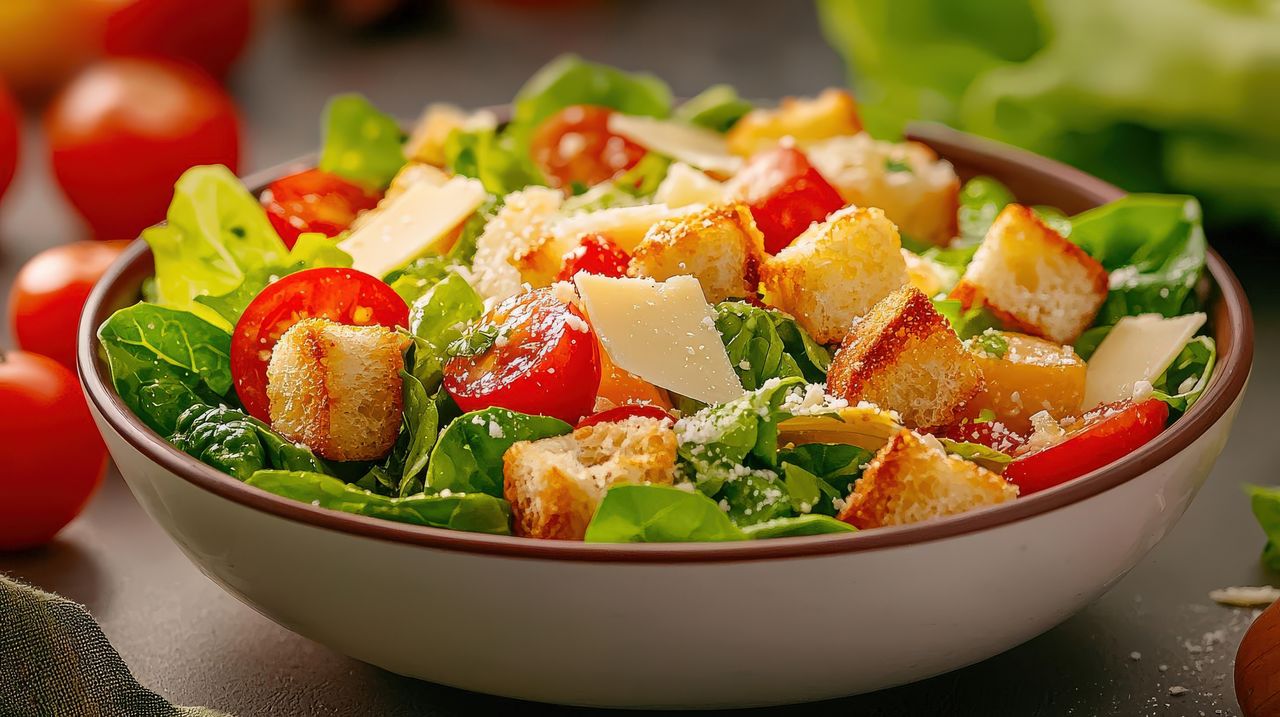 Crunch meets fresh: The irresistible crouton salad sensation