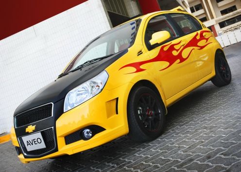 Chevrolet Aveo w oficjalnym tuningu